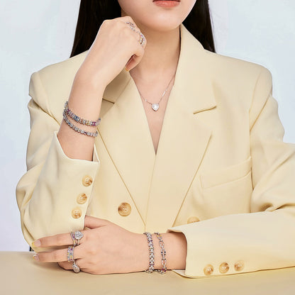 [ORA ]Dazzling Colorful Daily Bracelet