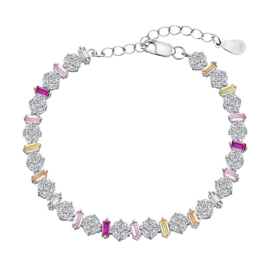 [ORA ]Radiant Colorful Round Shape Daily Bracelet