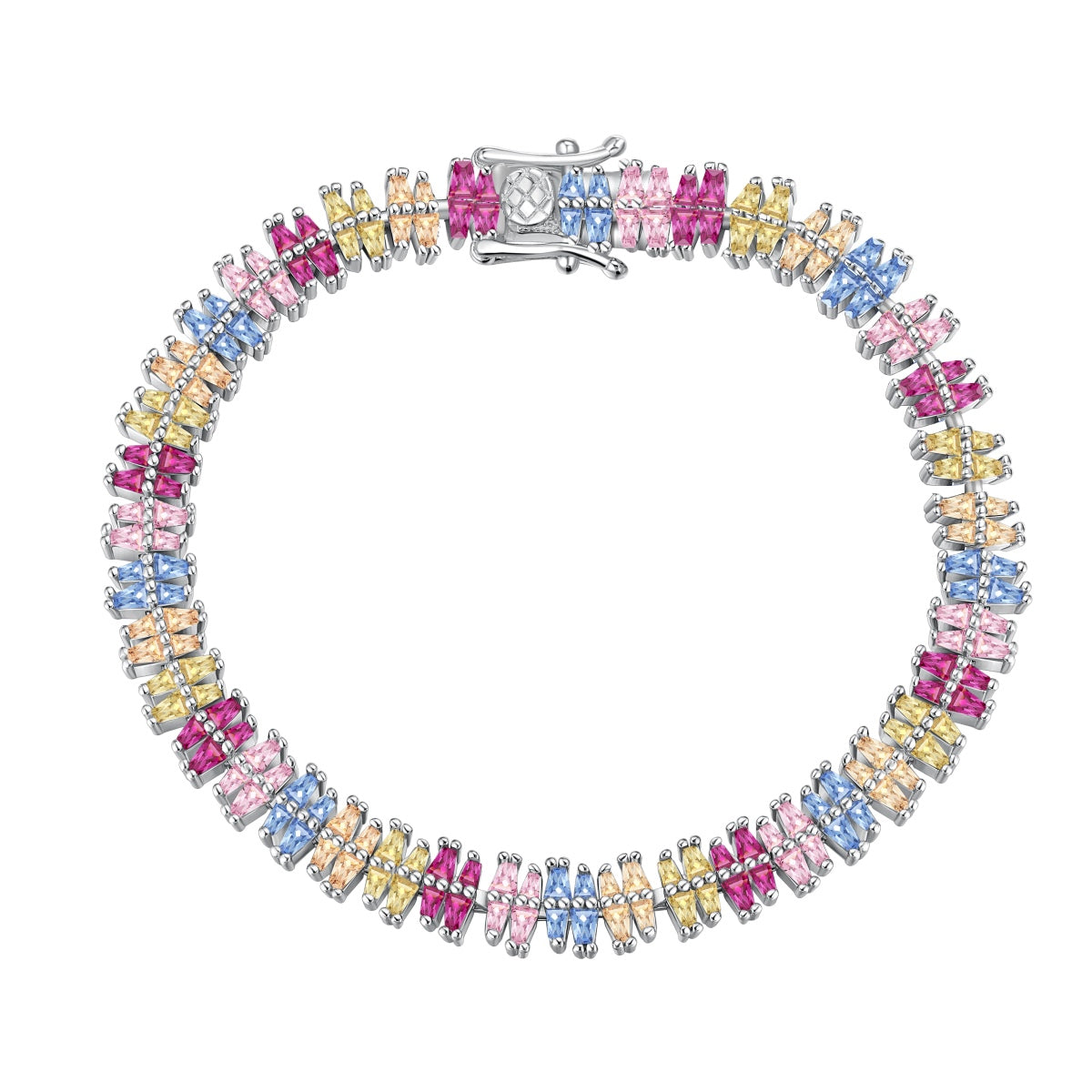 [ORA ]Sparkling Exquisite Multi Cut Party Bracelet