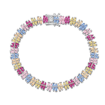 [ORA] Funkelndes, exquisites Multicut-Party-Armband