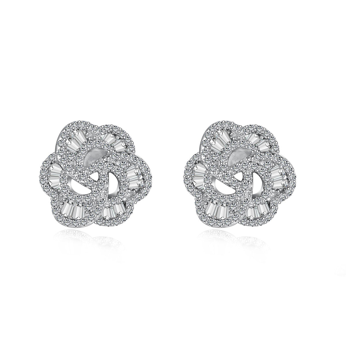 [ORA ]Exquisite Flower Shape Daily Earrings