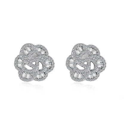 [ORA ]Exquisite Flower Shape Daily Earrings