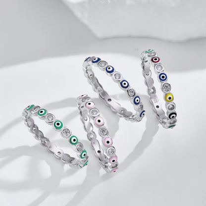 [ORA ]Sparkling Vibrant Round Shape Daily Ring
