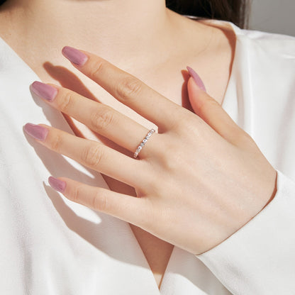 [ORA ]Sparkling Vibrant Round Shape Daily Ring