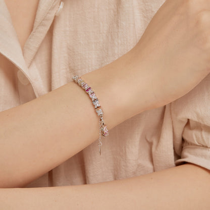 [ORA ]Unique Colorful Flower Shape Daily Bracelet