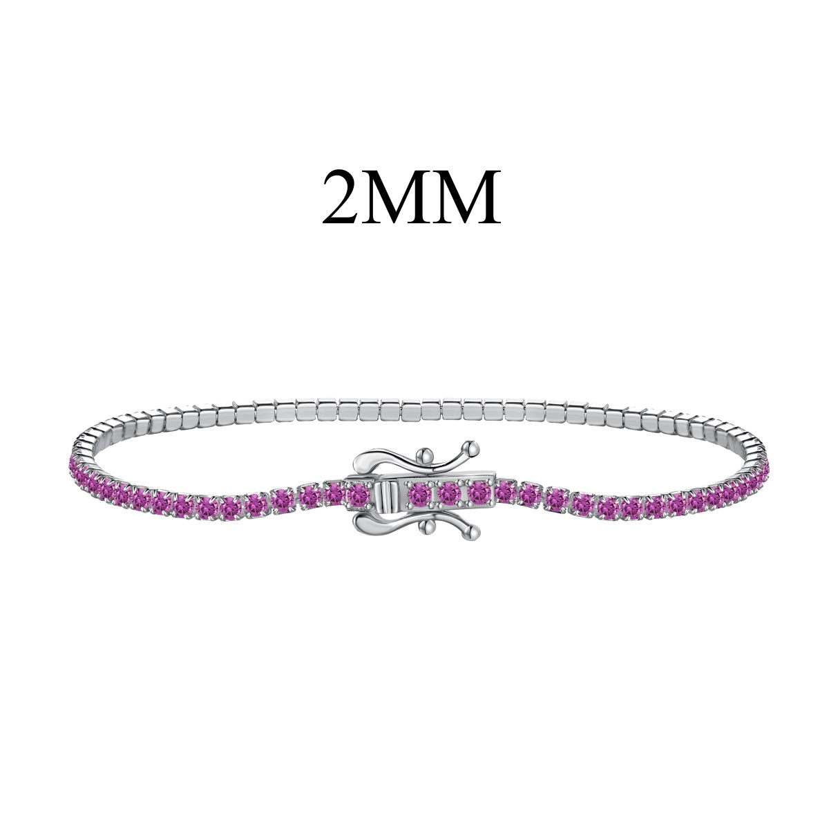[ORA ]Radiant Colorful Round Cut Party Bracelet
