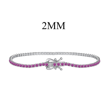 [ORA ]Radiant Colorful Round Cut Party Bracelet