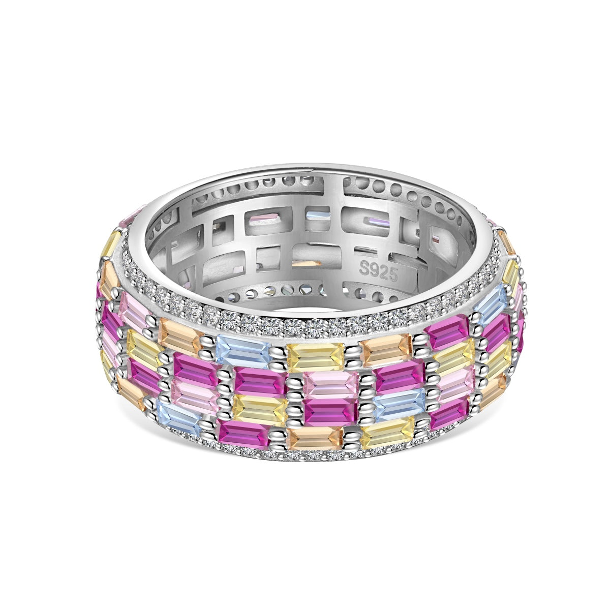 [ORA ]Radiant Colorful Radiant Cut Daily Ring