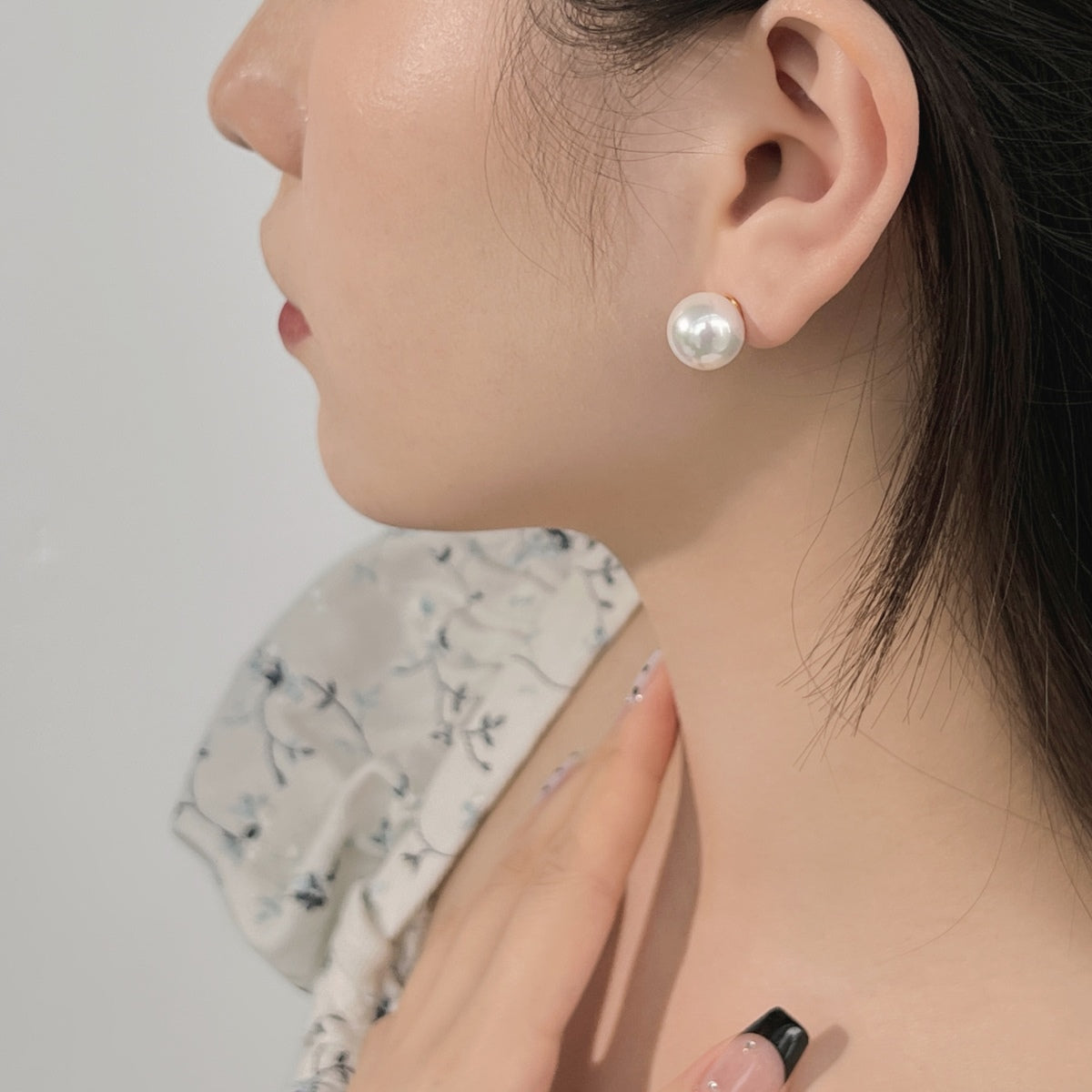 [ORA ]Delicate Pearl Earrings