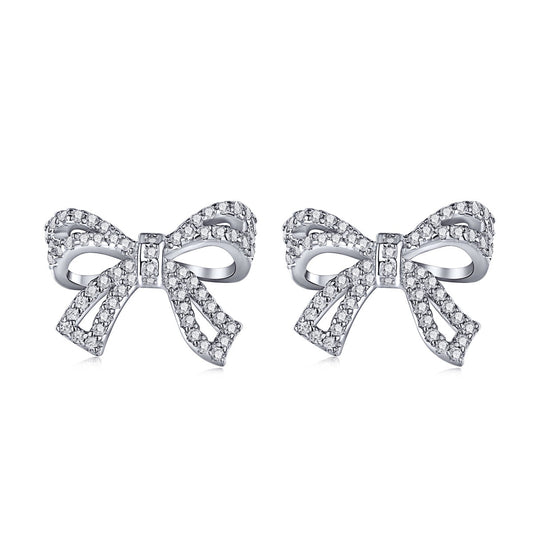 [ORA]Dainty Bow Shape Earrings