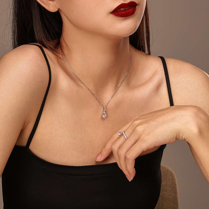 [ORA]Delicate Water Drop Shape Fashion Necklace