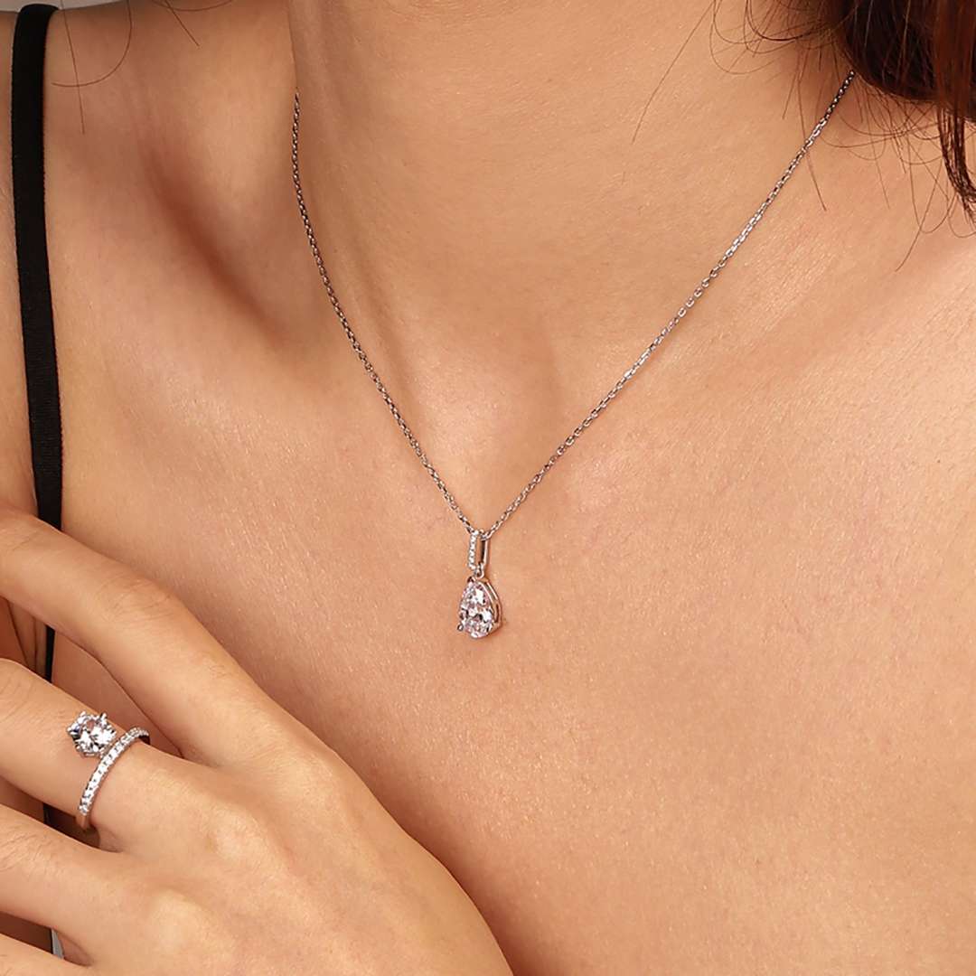 [ORA]Delicate Water Drop Shape Fashion Necklace