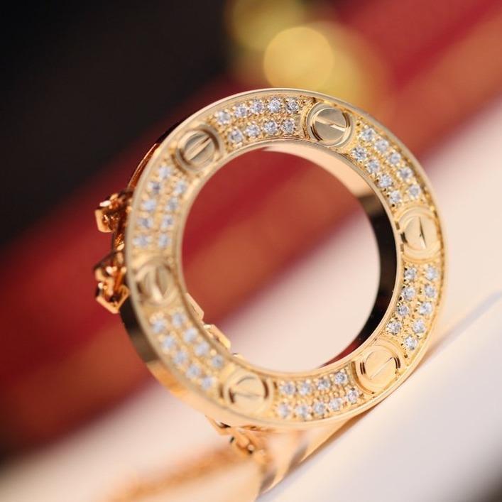[ORA]LOVE NECKLACE ADJUSTABLE ROSE GOLD