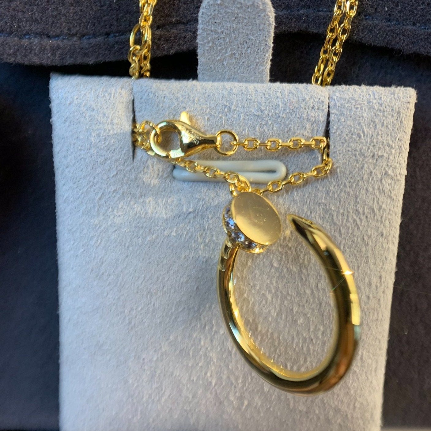 [ORA]JUSTE NECKLACE GOLD DIAMONDS