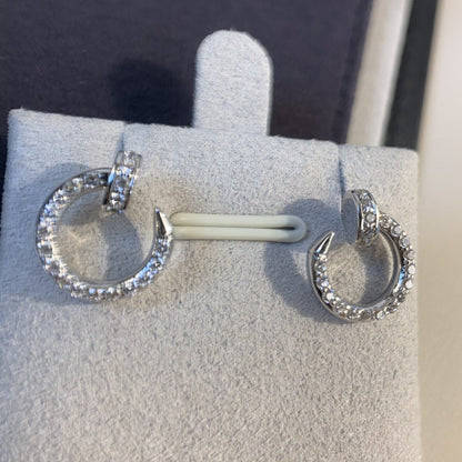 [ORA]JUSTE EARRINGS SILVER DIAMONDS