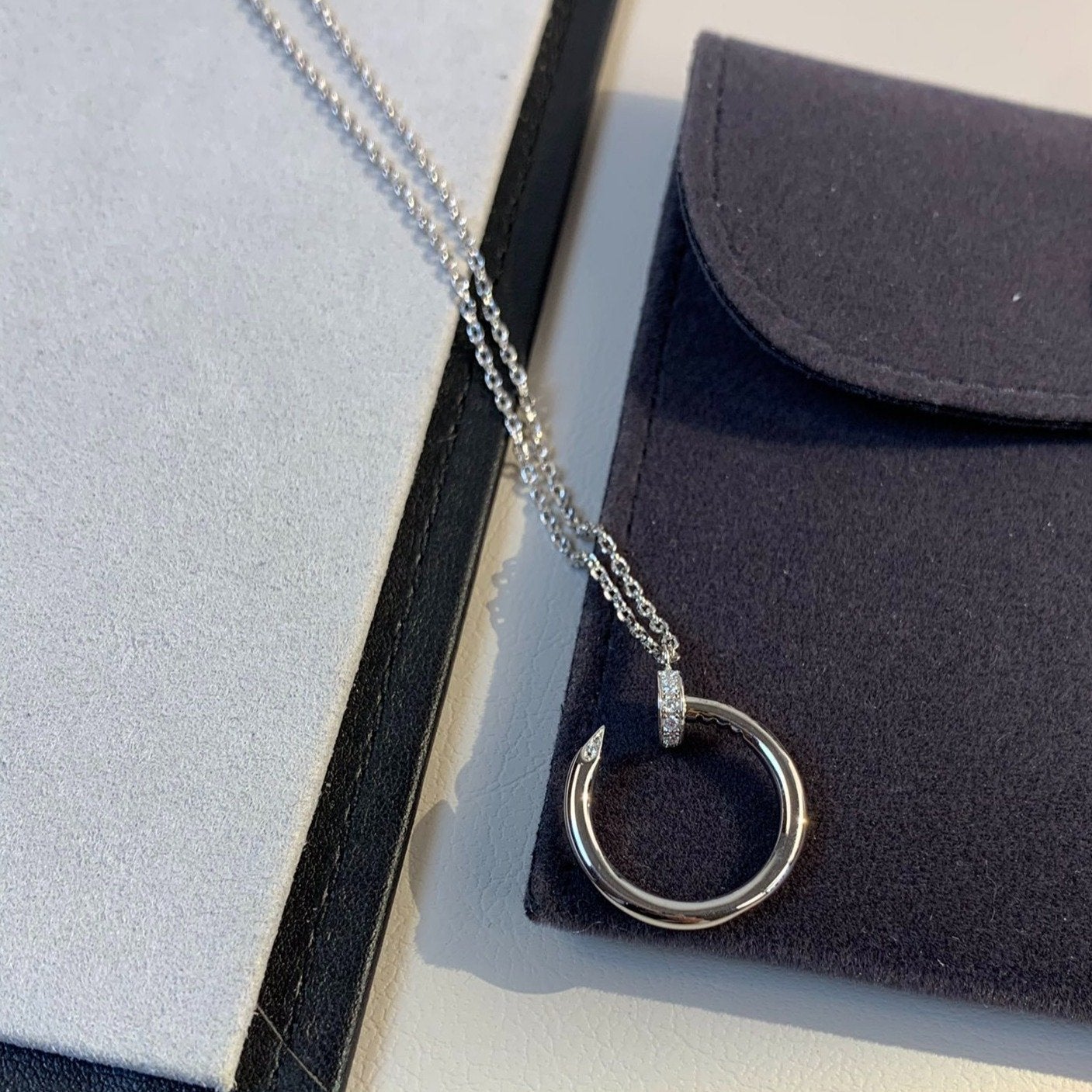 [ORA]JUSTE NECKLACE SILVER
