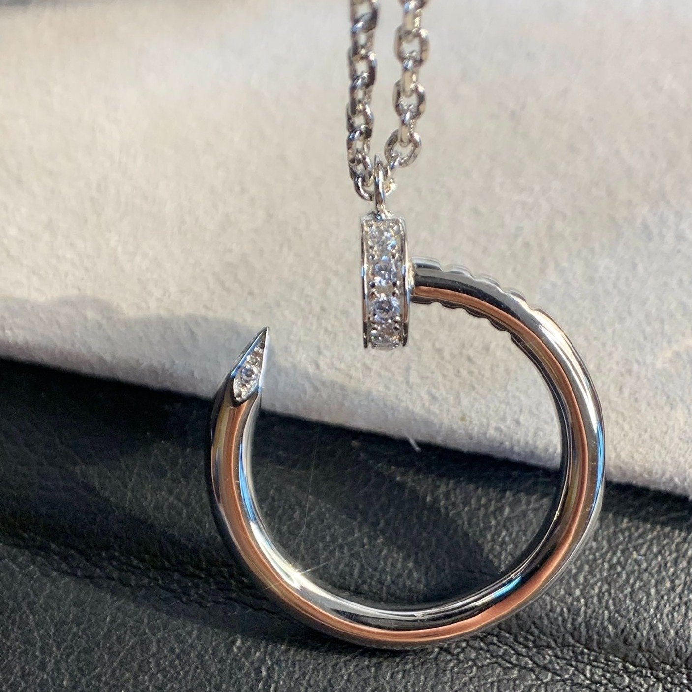 [ORA]JUSTE NECKLACE SILVER