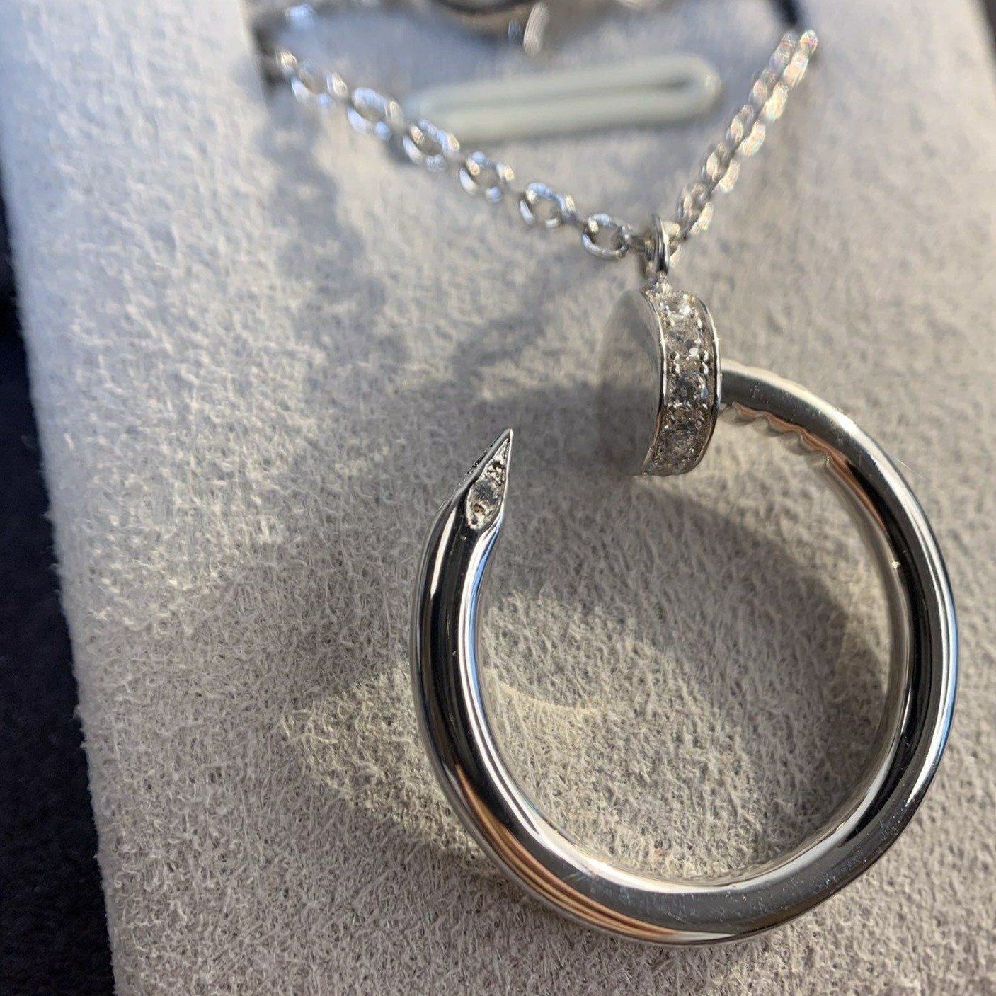 [ORA]JUSTE NECKLACE SILVER