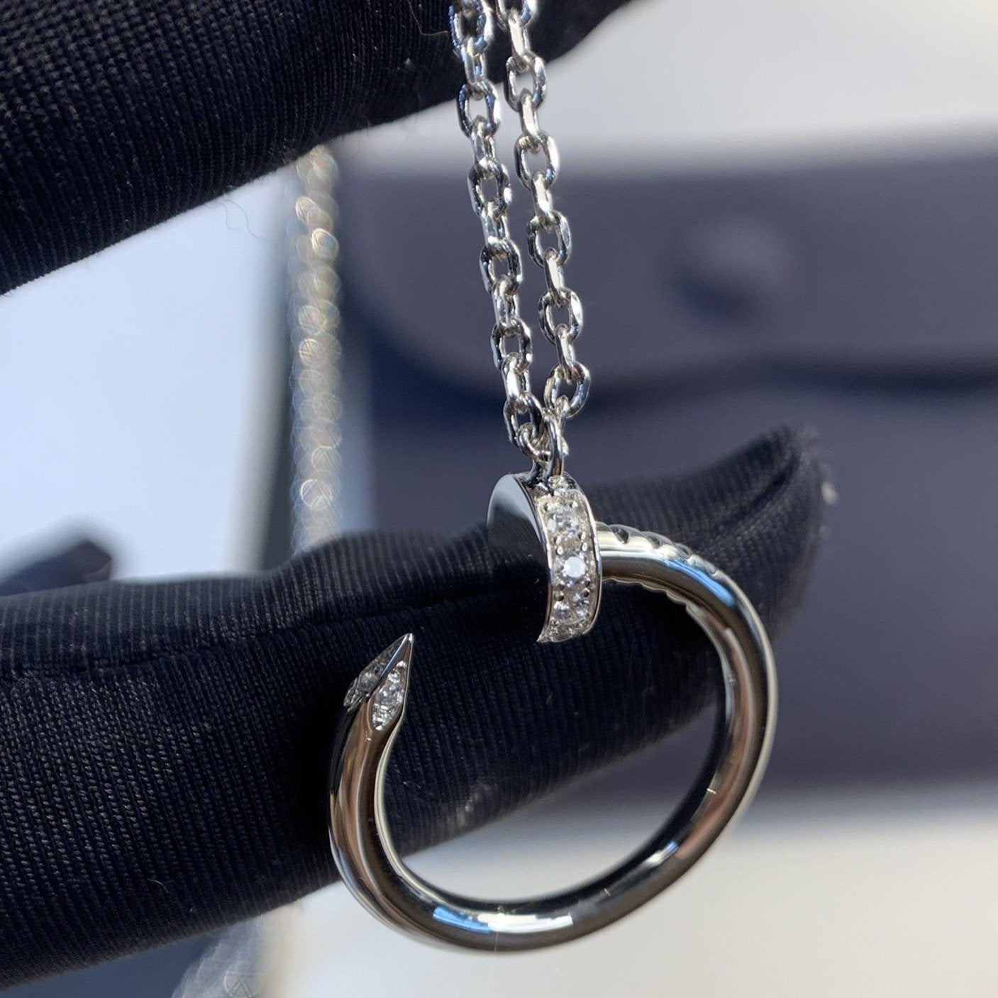 [ORA]JUSTE NECKLACE SILVER