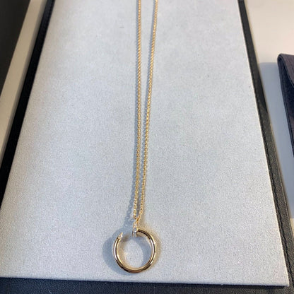 [ORA]JUSTE NECKLACE PINK GOLD