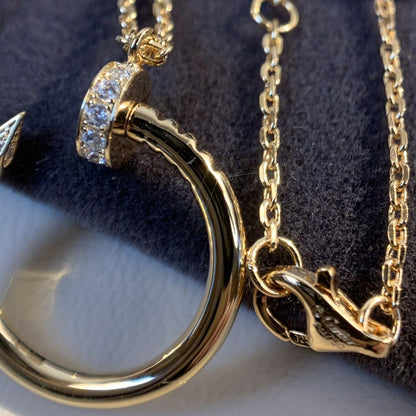 [ORA]JUSTE NECKLACE PINK GOLD