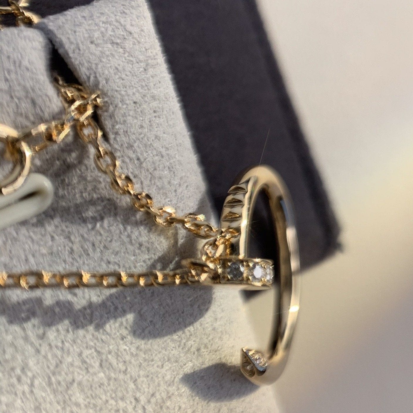 [ORA]JUSTE NECKLACE PINK GOLD