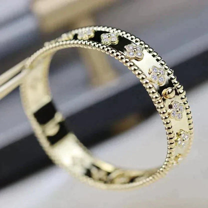 [ORA]CLOVER BRACELET 8MM DIAMONDS