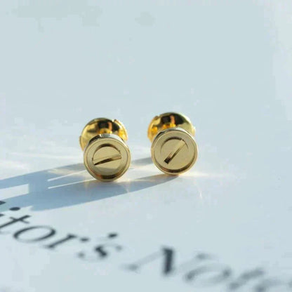 [ORA]LOVE EARRINGS GOLD 10MM