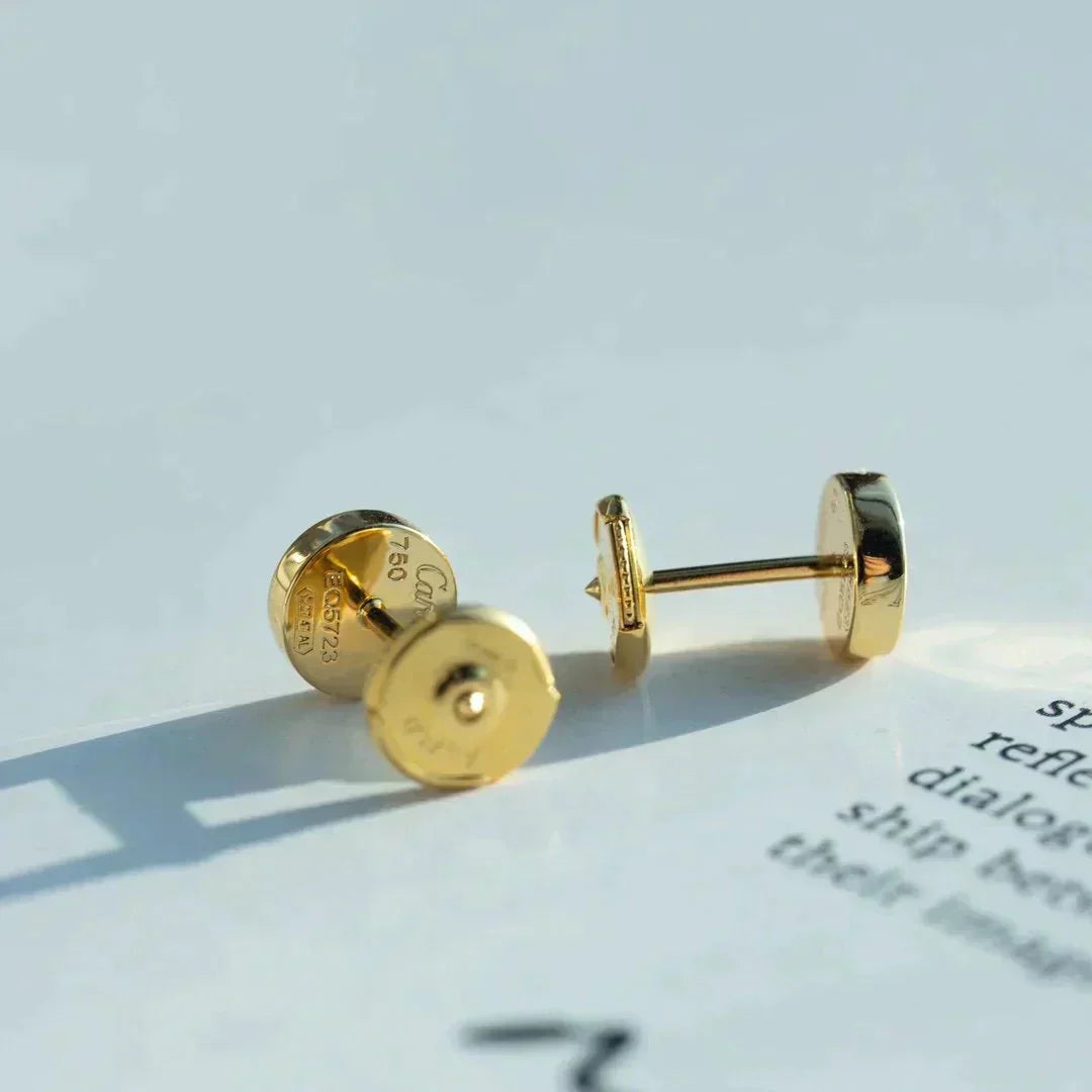 [ORA]LOVE EARRINGS GOLD 10MM