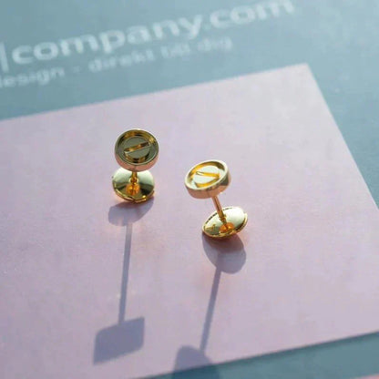 [ORA]LOVE EARRINGS GOLD 10MM