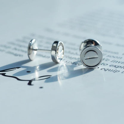 [ORA]LOVE EARRINGS SILVER 10MM