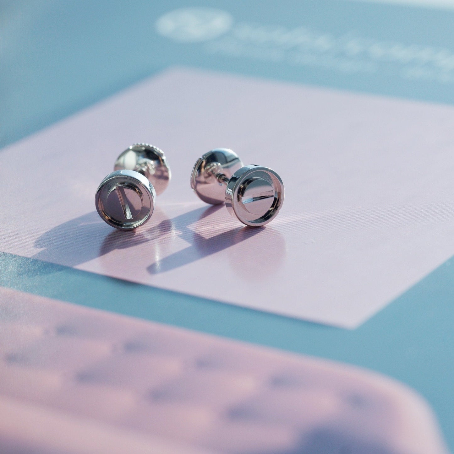 [ORA]LOVE EARRINGS SILVER 10MM