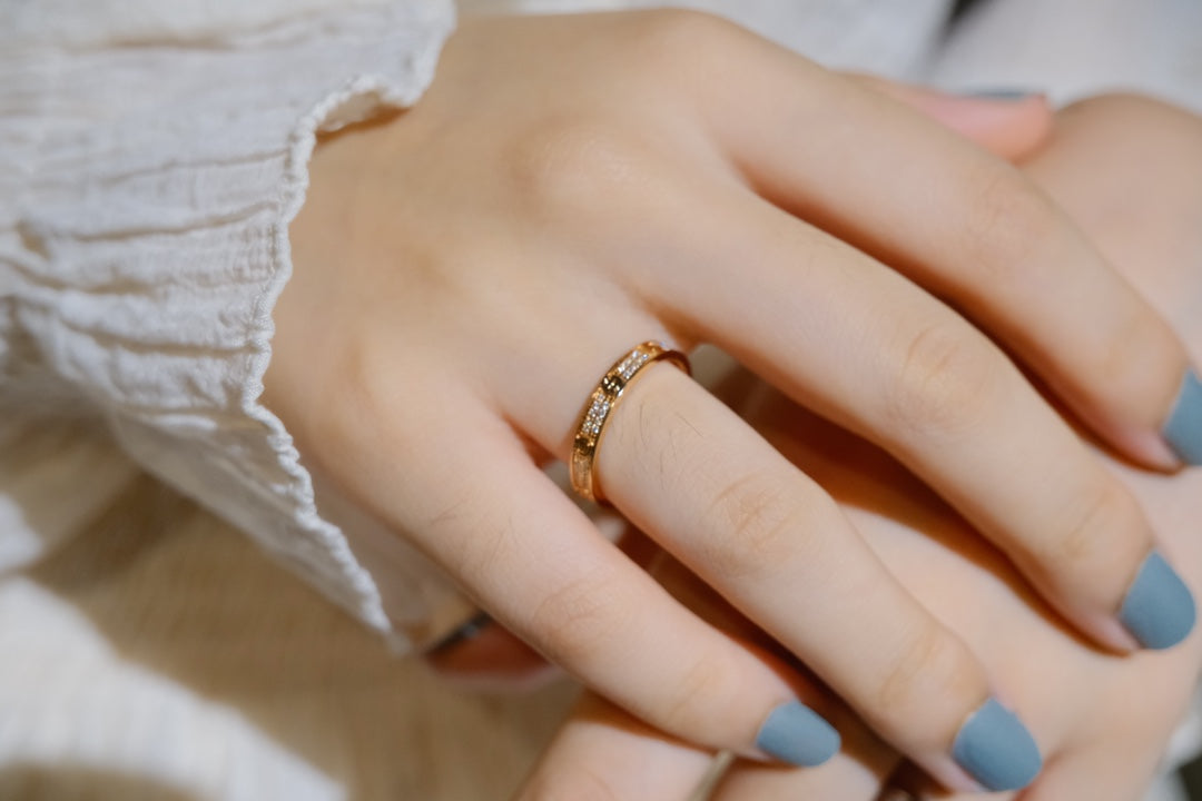 [ORA]LOVE RING 2.65MM DIAMOND