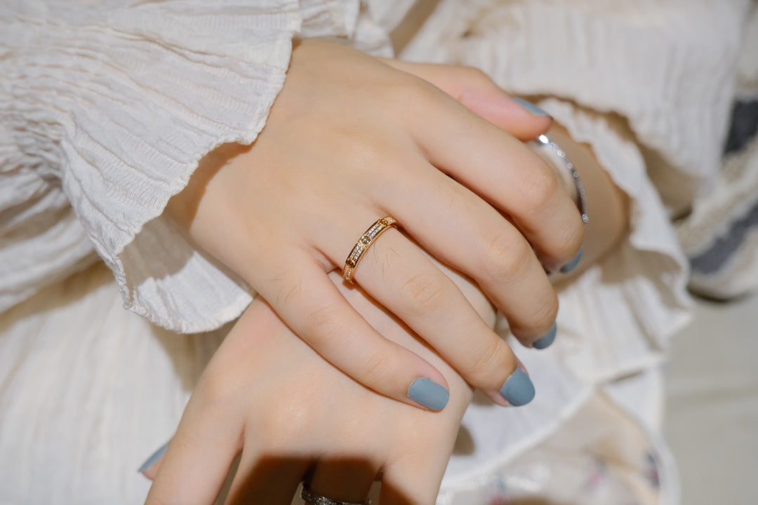 [ORA]LOVE RING 2.65MM DIAMOND