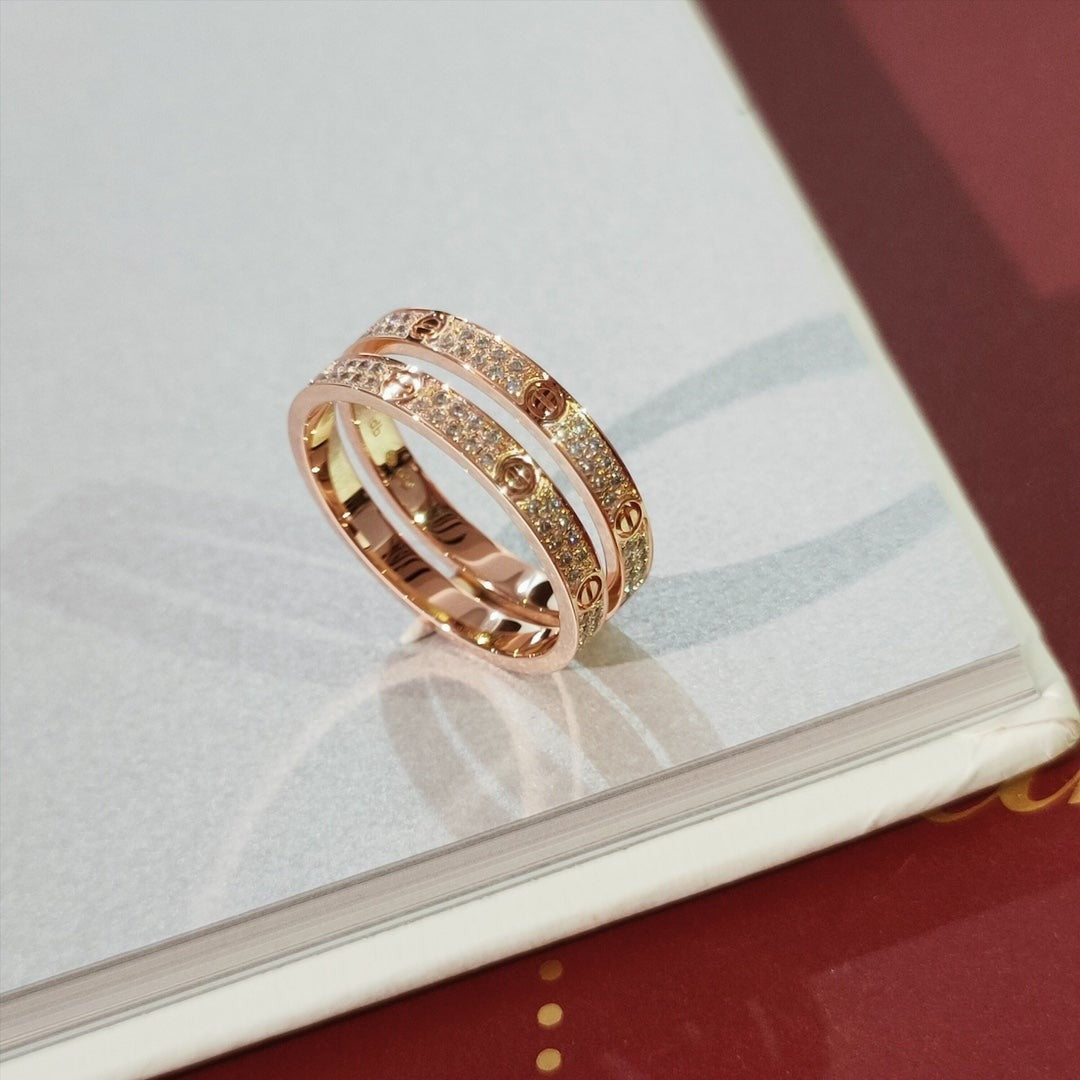 [ORA]LOVE RING 2.65MM DIAMOND