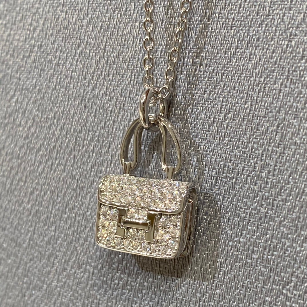 [ORA]CONSTANCE PEDANT DIAMOND NECKLACE