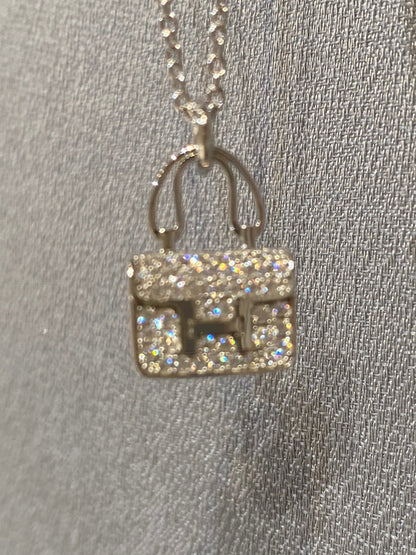 [ORA]CONSTANCE PEDANT DIAMOND NECKLACE