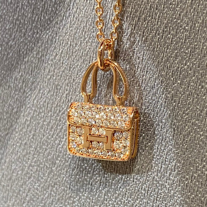 [ORA]CONSTANCE PEDANT DIAMOND NECKLACE