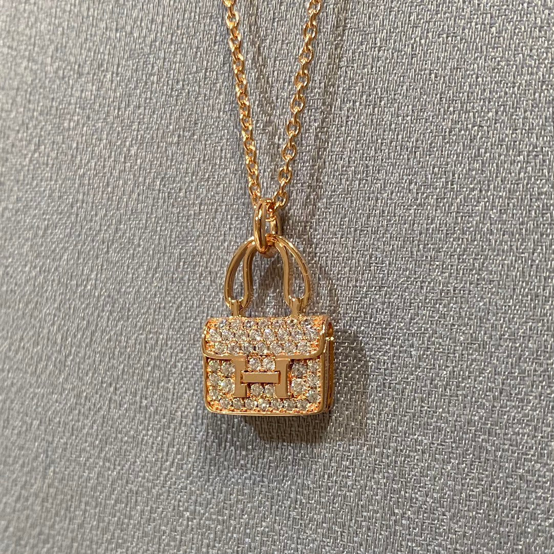 [ORA]CONSTANCE PEDANT DIAMOND NECKLACE