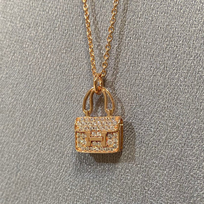 [ORA]CONSTANCE PEDANT DIAMOND NECKLACE