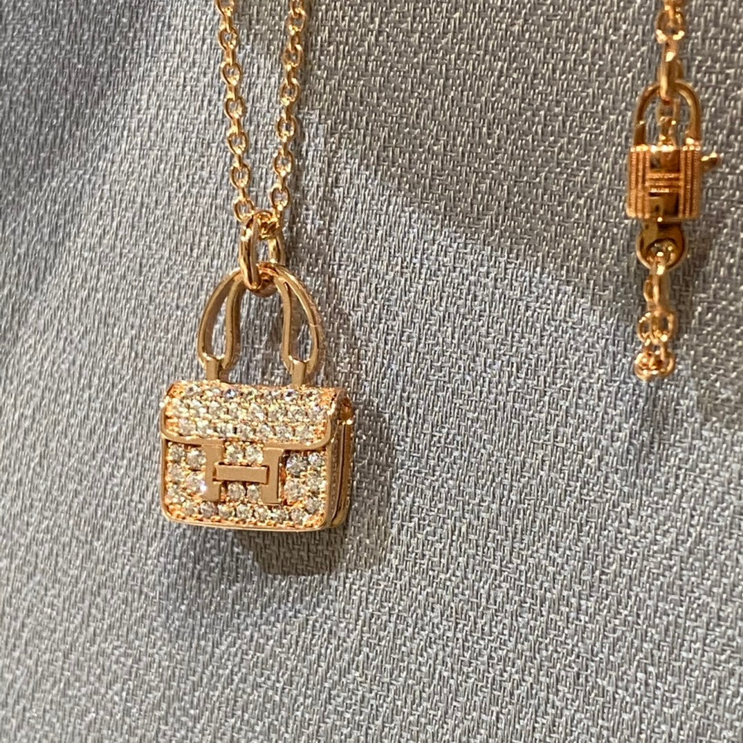 [ORA]CONSTANCE PEDANT DIAMOND NECKLACE