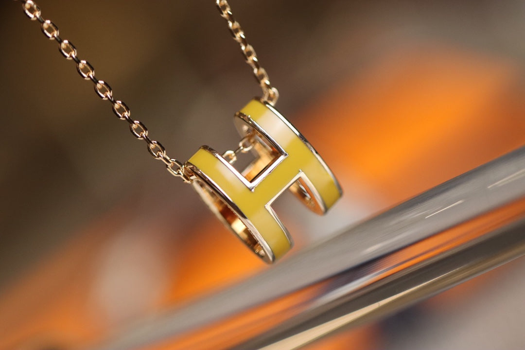 [ORA]POP H PEDANT PINK GOLD