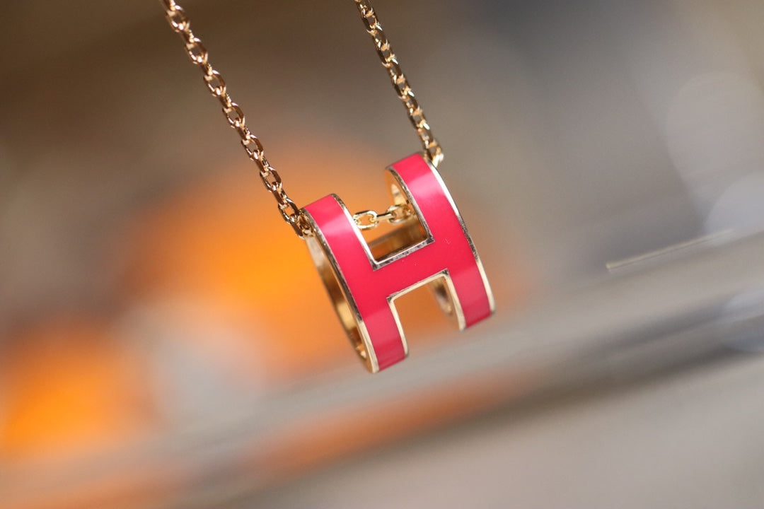 [ORA]POP H PEDANT PINK GOLD