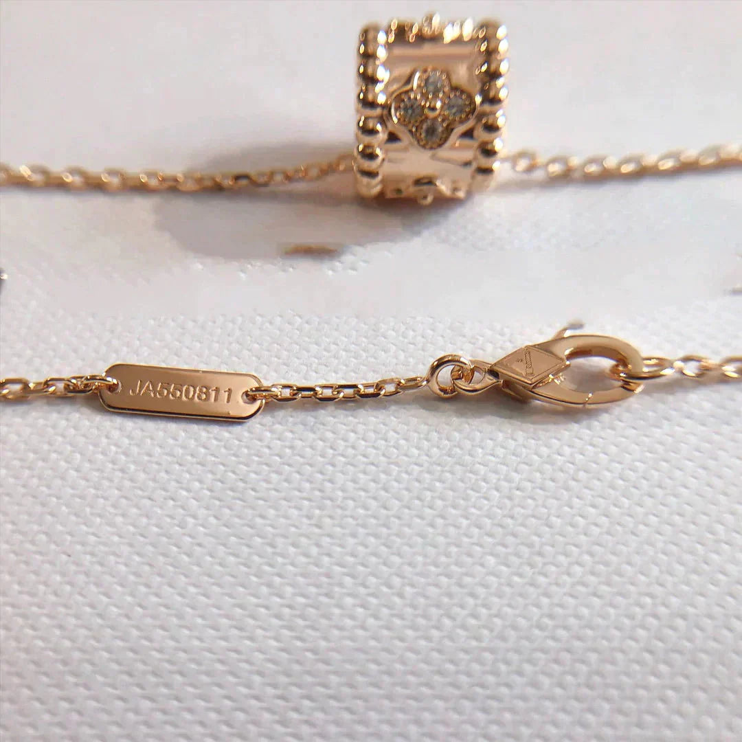 [ORA]PERLEE PEDANT NECKLACE GOLD / ROSE GOLD