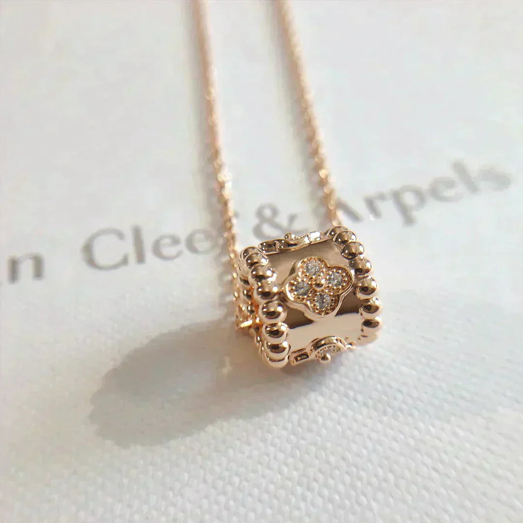 [ORA]PERLEE PEDANT NECKLACE GOLD / ROSE GOLD