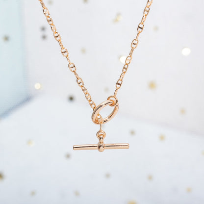 [ORA]ECHAPPEE NECKLACE PINK GOLD