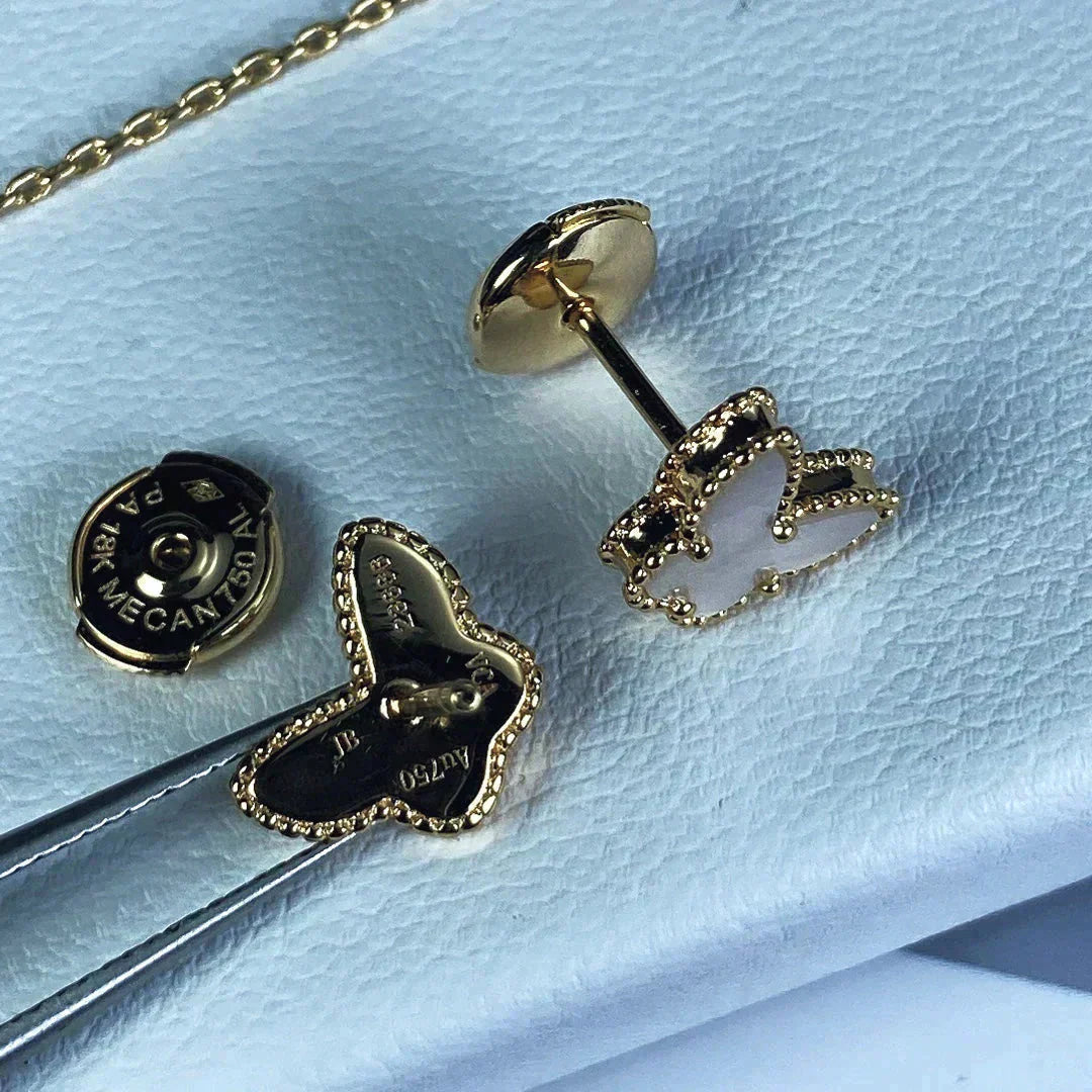 [ORA]SWEET BUTTERFLY MOP EARSTUDS