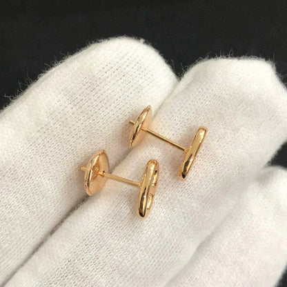 [ORA]CHAINE SMALL EARRINGS GOLD AND SILVER