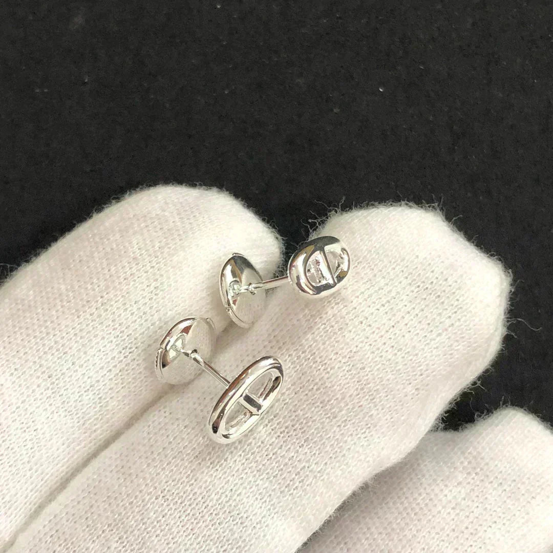 {
  "[ORA]": "【ORA】",
  "CHAINE SMALL EARRINGS GOLD AND SILVER": "シェーヌ スモール ピアス ゴールド＆シルバー"
}