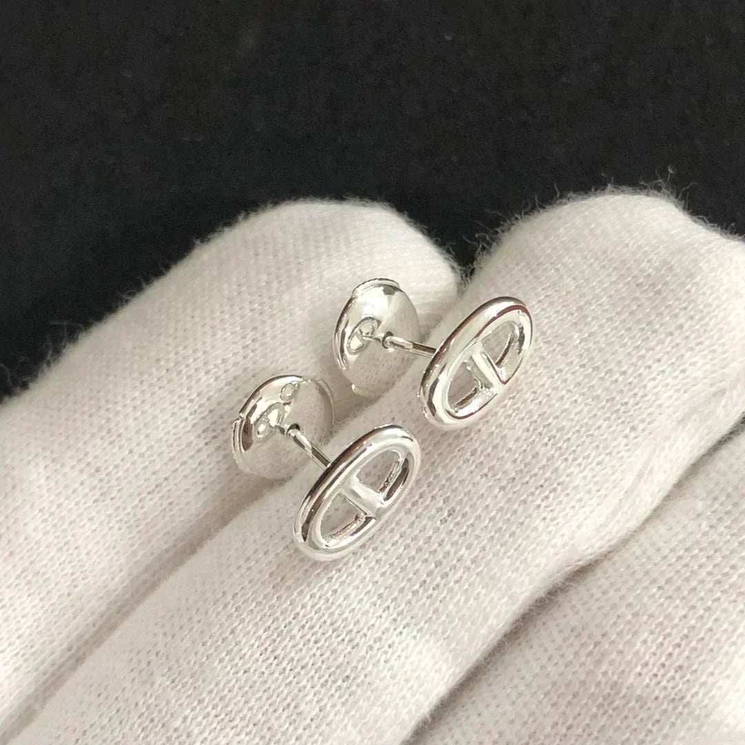 {
  "[ORA]": "【ORA】",
  "CHAINE SMALL EARRINGS GOLD AND SILVER": "シェーヌ スモール ピアス ゴールド＆シルバー"
}